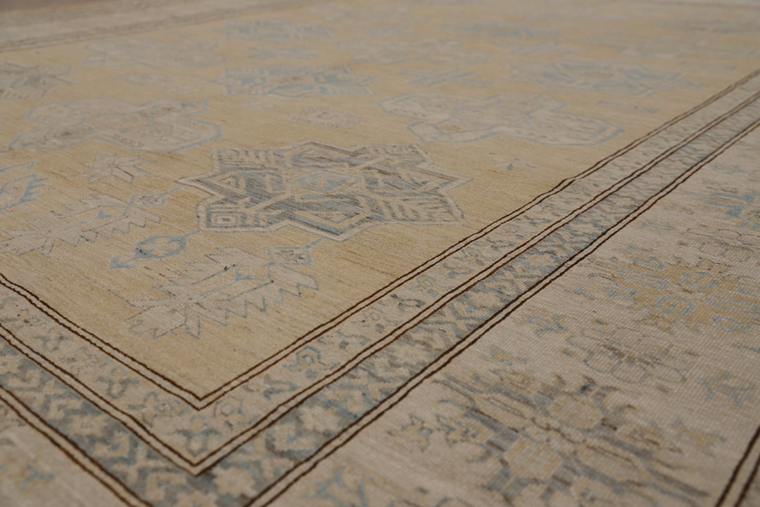 10'x13' Afghan Hand-Knotted Luxury Rug | Hazara Weavers | Organic Wool