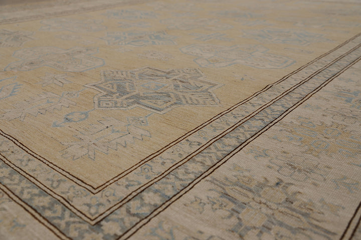 10'x13' Afghan Hand-Knotted Luxury Rug | Hazara Weavers | Organic Wool
