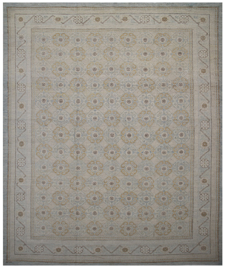 14'x10' Ariana Samarkand Geometric Design Rug