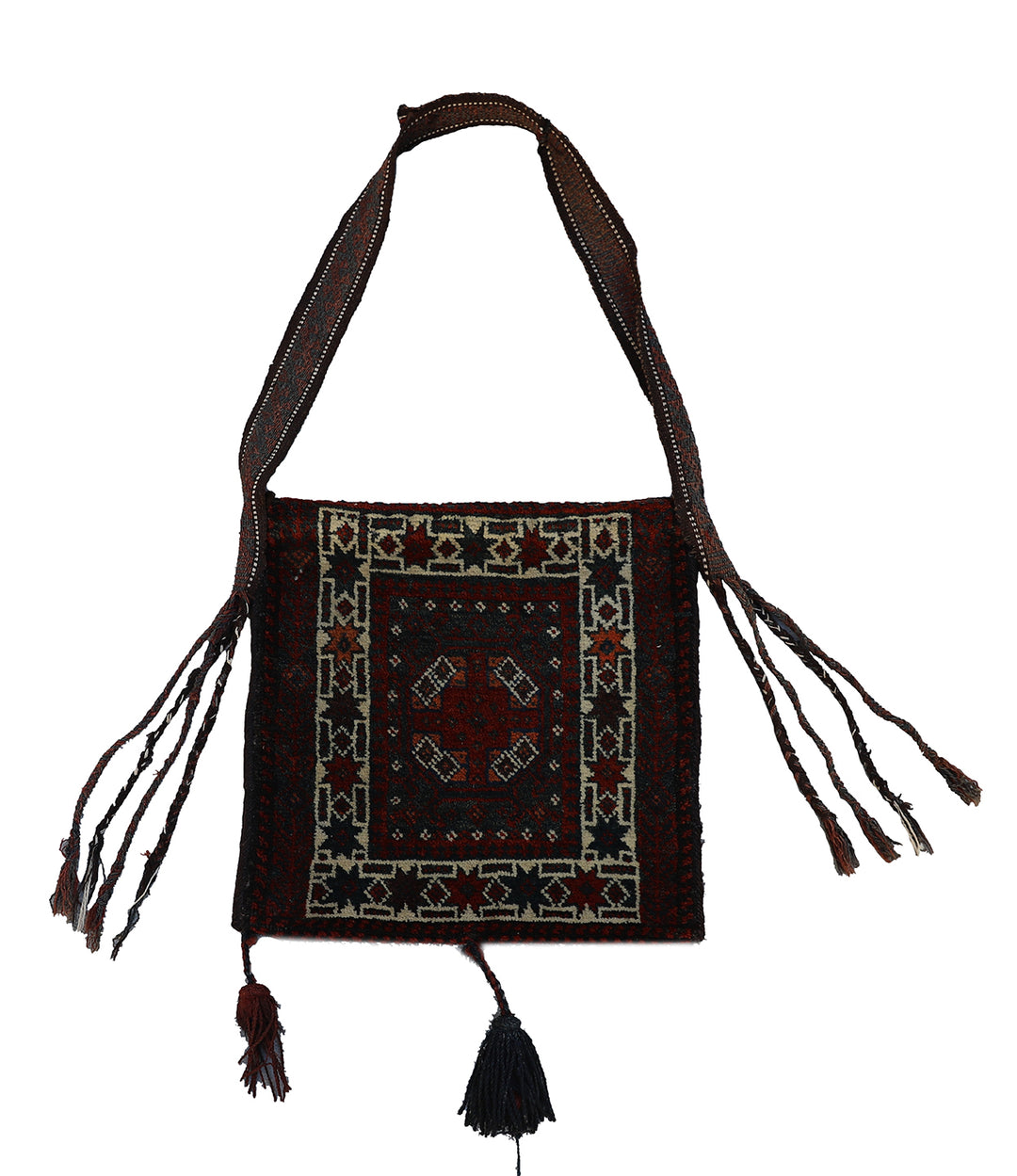 Afghan Hand-Knotted Piled Handbag