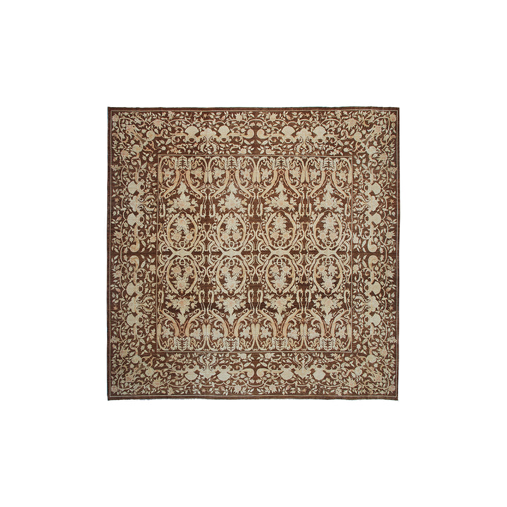 14'x14' Large Square Fine Ukranian Design Ariana Luxury Rug
