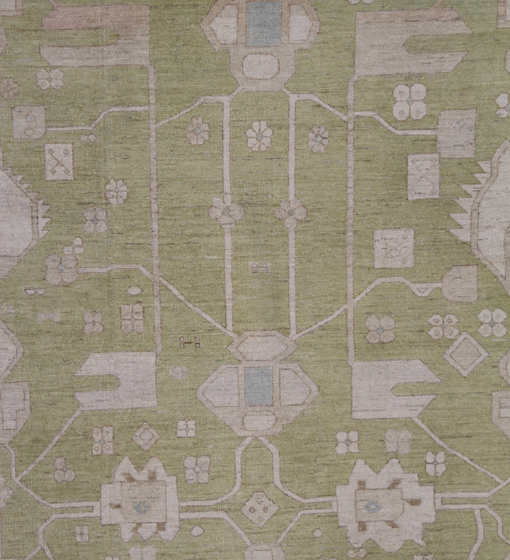 15' x 23' Green Bakhshayish Palace Rug | Ariana Traditional Collection
