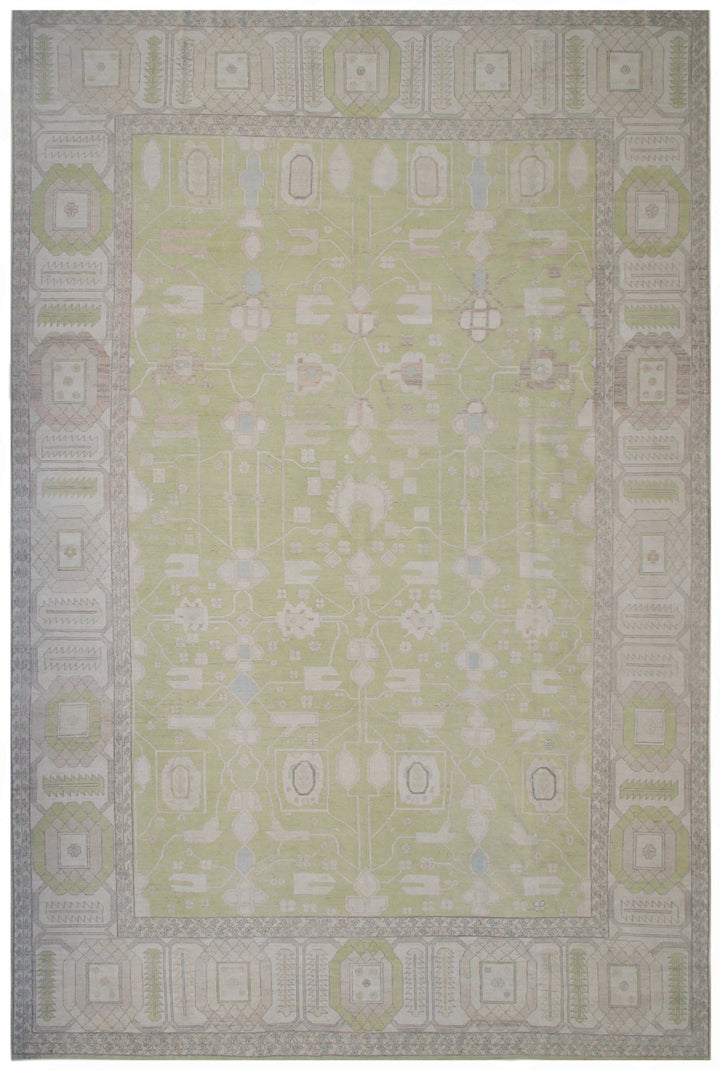 15' x 23' Green Bakhshayish Palace Rug | Ariana Traditional Collection