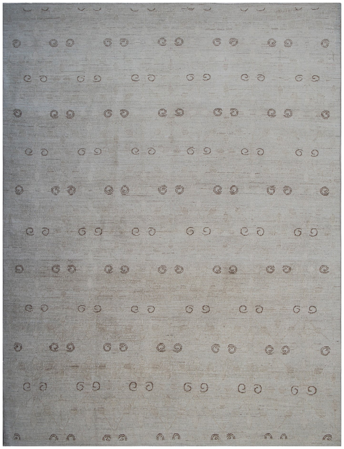 7'x5' Ariana Transitional Ivory Brown Rug