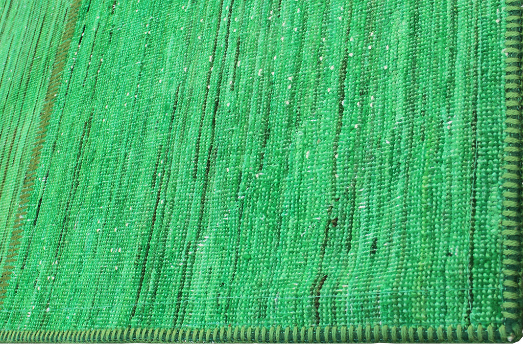 6'x8' Green Ariana Overdyed Patchwork Rug