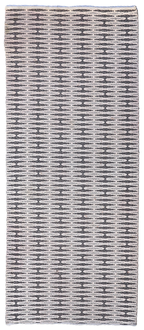 3' x 7' Vintage Turkish Kilim Rug | Handwoven Tribal Wool Kilim
