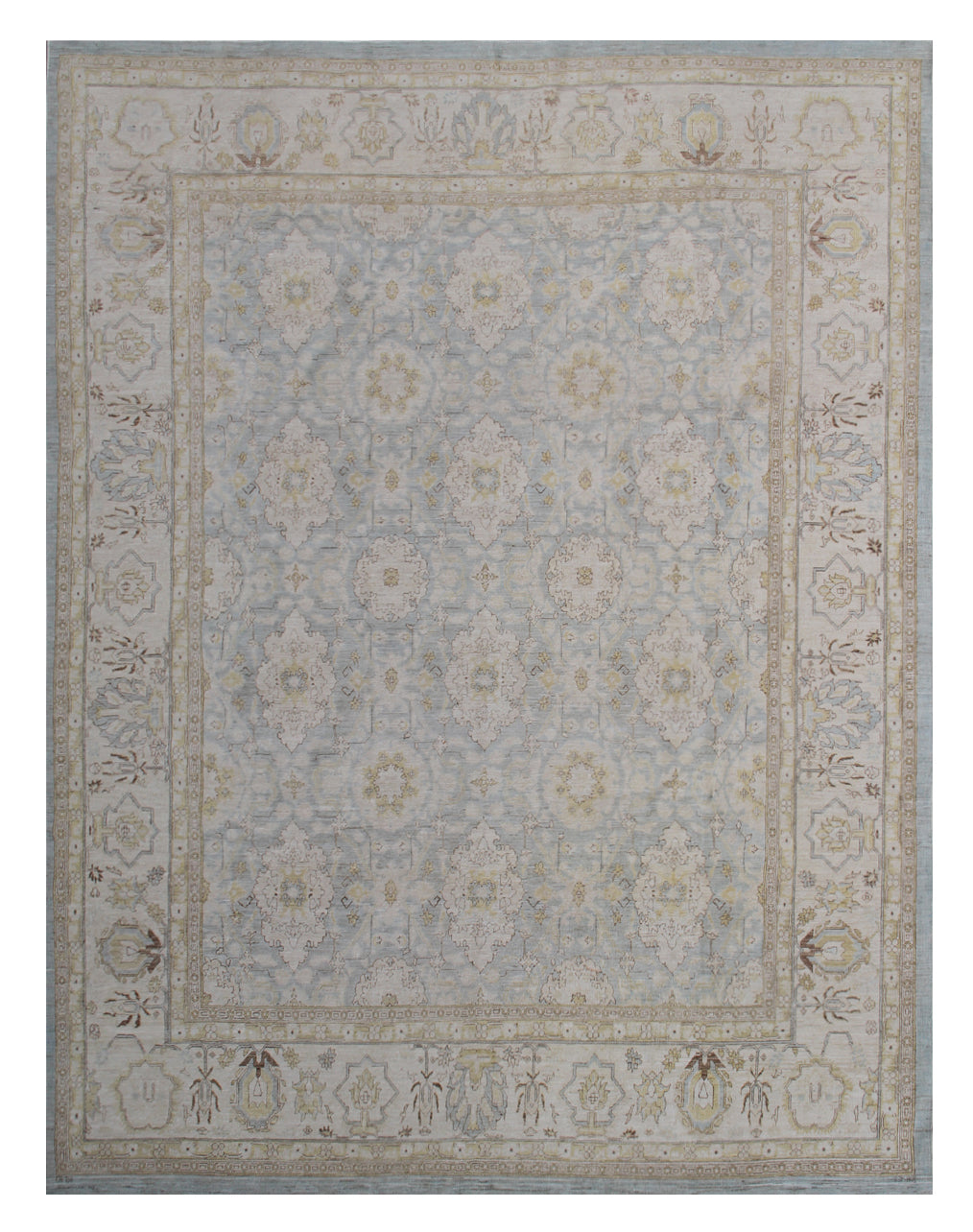 11'x9' Ariana Traditional Fine Agra Design Rug