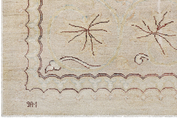 15'x8' Ariana Traditional Beige & Brown Gallery Rug