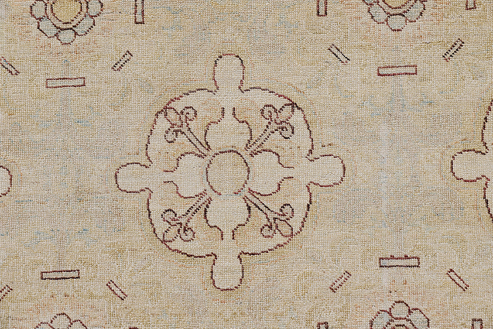 15'x8' Ariana Traditional Beige & Brown Gallery Rug