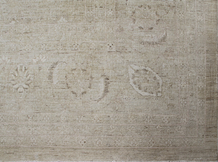 16' x 23' Ariana Vintage Traditional Palace Rug | Faded Agra Floral Design