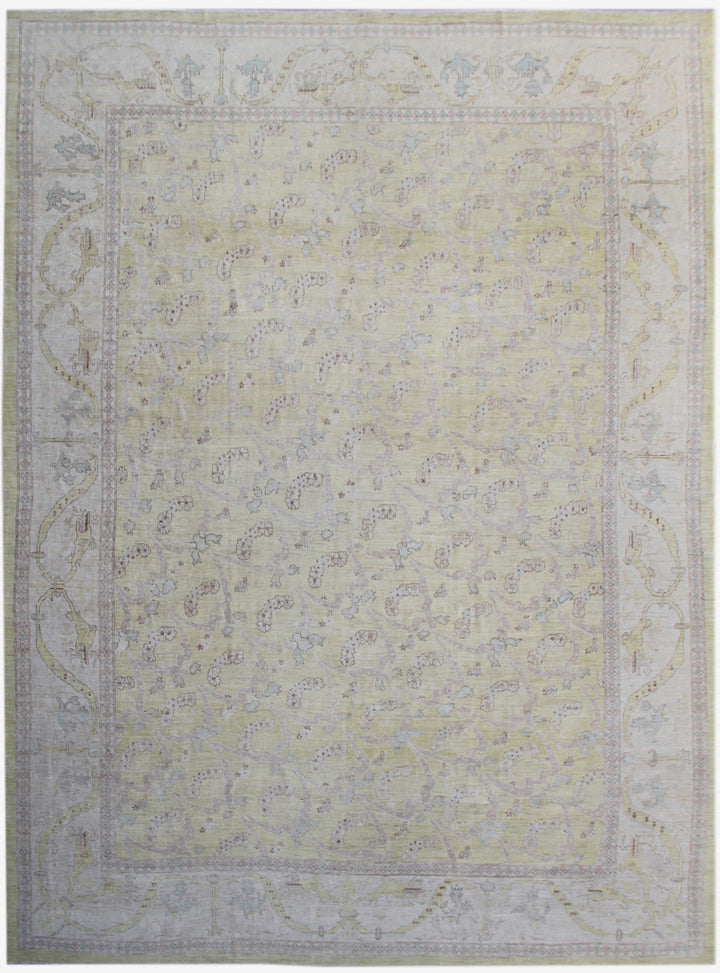 10'x13' Ariana Luxury Large Fine European Design Hand Knotted Wool Rug