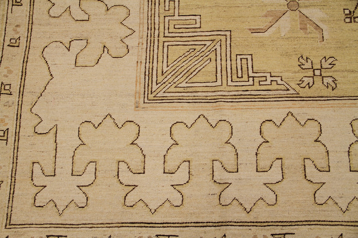 9'x12' Wool Area Rug | Ariana Samarkand Medallion Design Rug