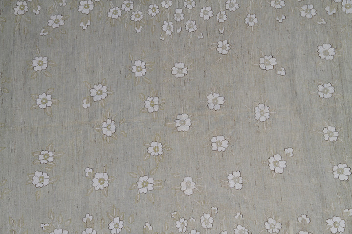 9'x12' Fine Hand-knotted Rug | Wool & Cotton | Floral Rug