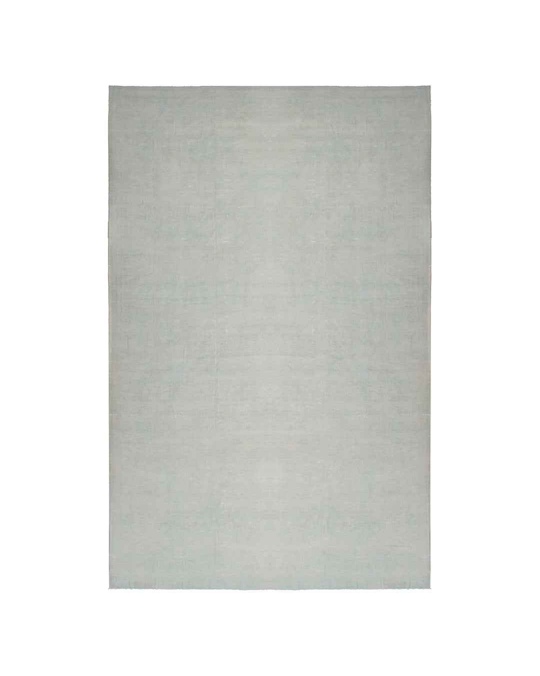 16'x26' Persian Palace Rug | Soft Faded Green | Hand-Knotted Afghan