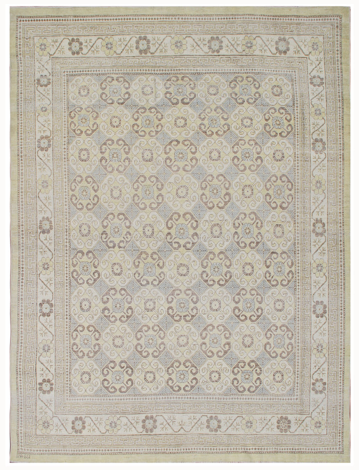 8'x10' Ariana Samarkand Geometric Design Rug