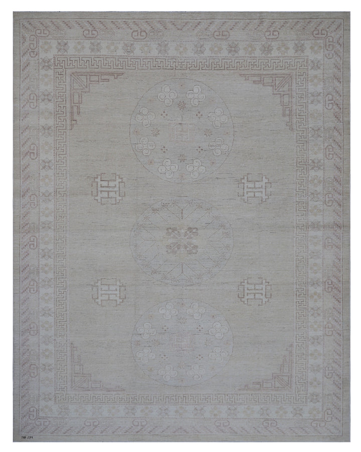 12'x9' Ariana Samarkand Medallion Design Rug