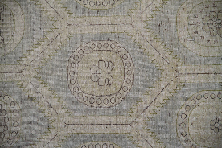 9'x12' Wool Area Rug | Ariana Samarkand Design Rug