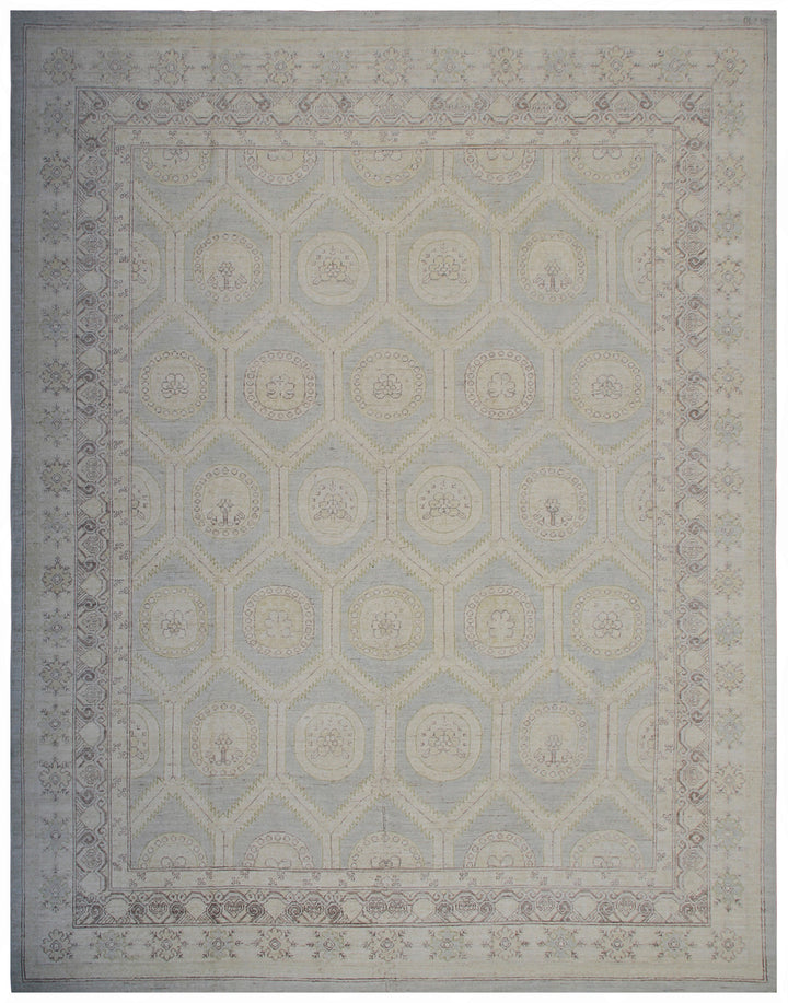 9'x12' Wool Area Rug | Ariana Samarkand Design Rug