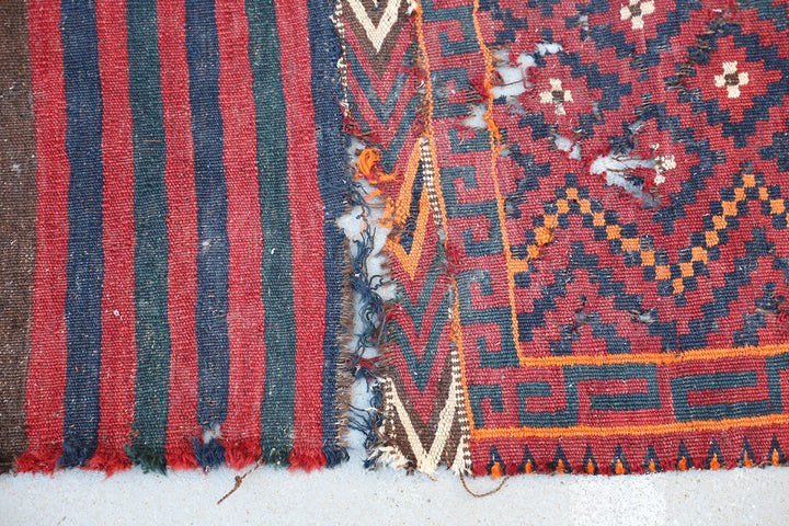 3'x5' Afghan Uzbek Kilim