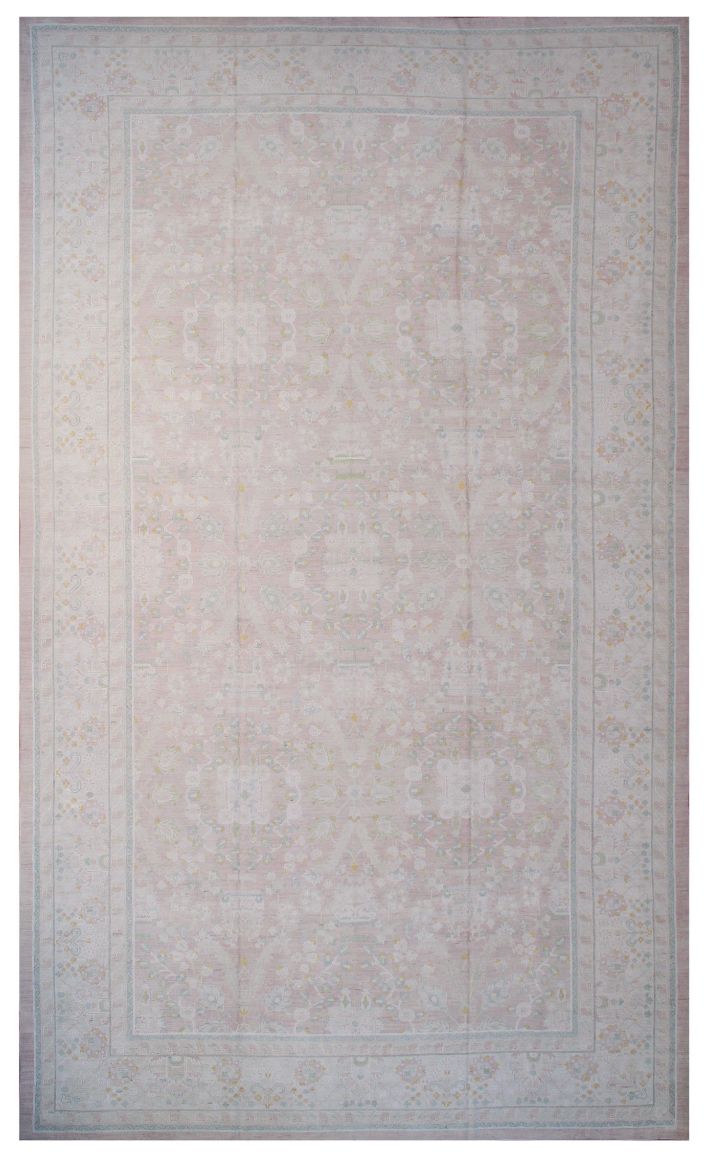 14x24 Large Palace Size Wool and Cotton Ariana Luxury Rug