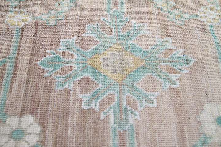 10'x14 Turquois Move Ivory Sultanabad Design Ariana Transitional Rug