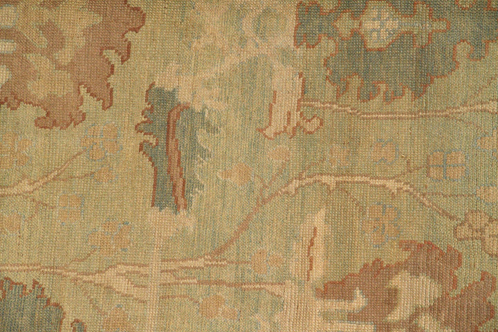 11'x15' Turkish Rug | Arts & Craft Design | Turkish Hand Knotted Rug