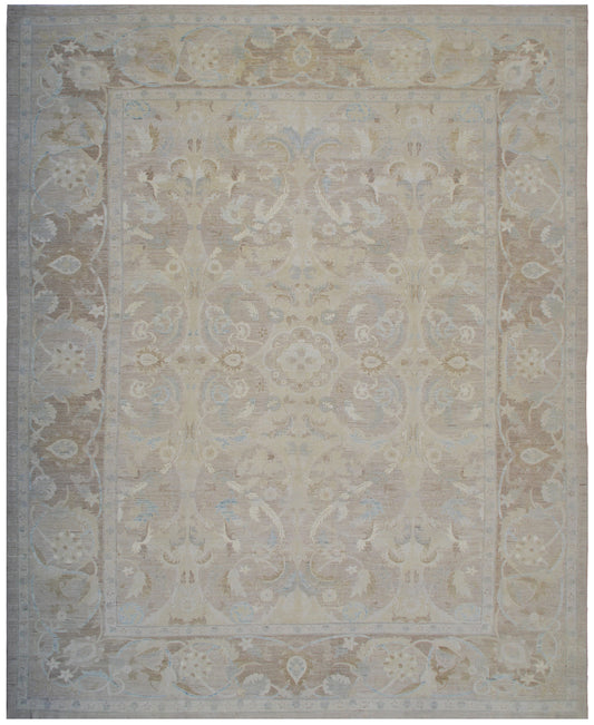 9'x12' Fine Polonaise Silk and Wool Ariana Luxury Rug