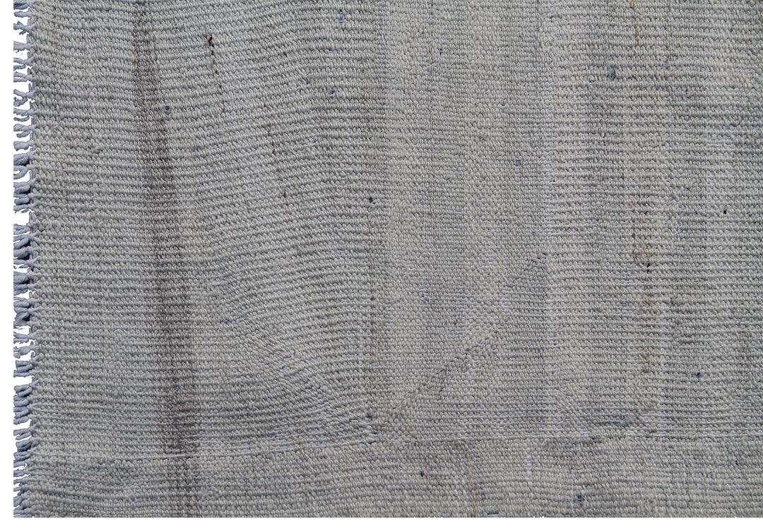 10'x15' Ariana Striped Light Blue Cream Ivory Kilim Collection