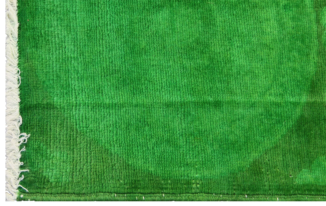 11'x8' Ariana Green Over-dye Rug