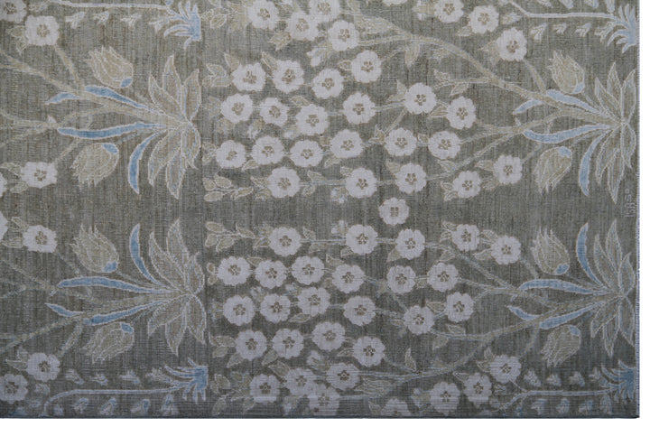 10'x14' Fine Quality Ariana Transitional Floral Design Rug