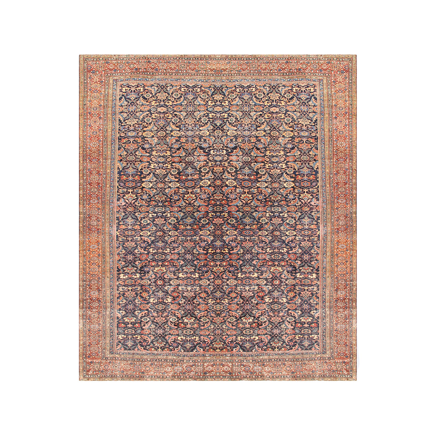 18'x22' Antique Persian Sultanabad Rug | Large Antique Rug