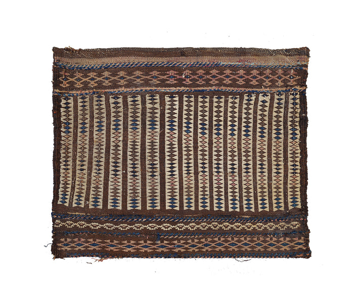 2'x2' Baluch Saddlebag | Handwoven Tribal Bag