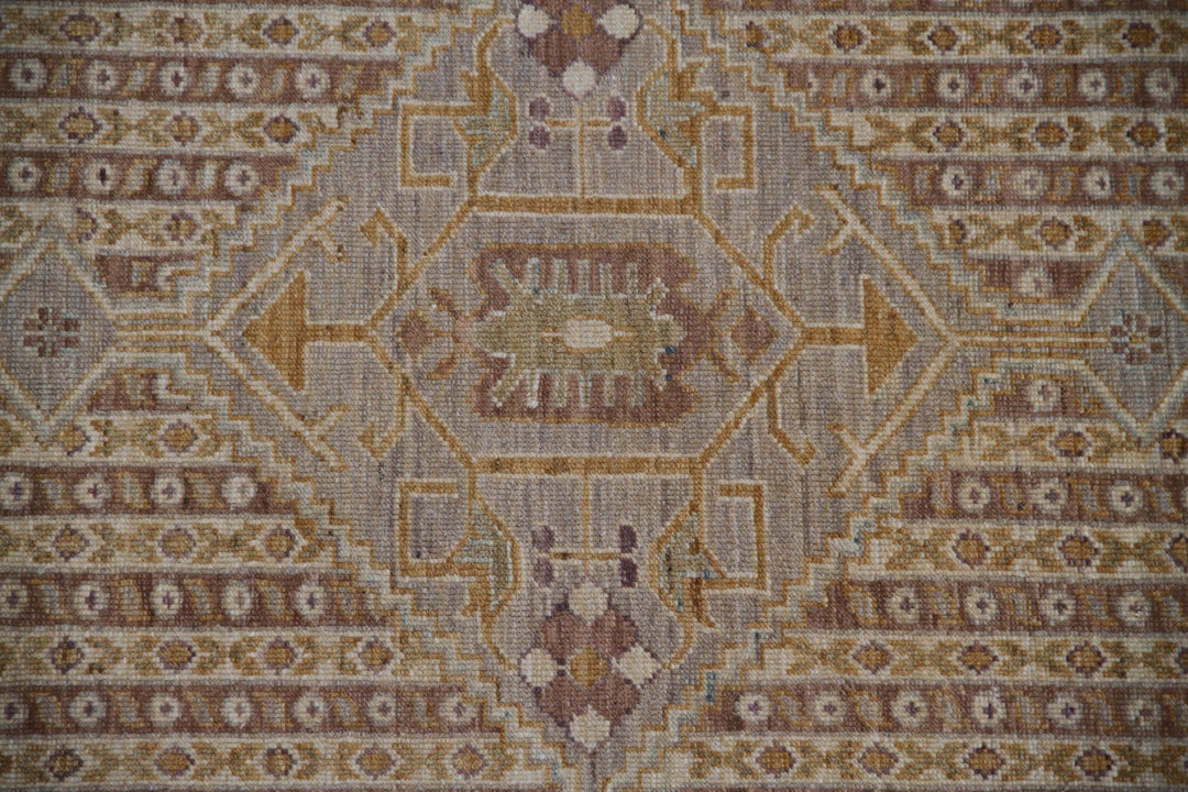 9'x10' Ariana Traditional Medallion Bakhshayish Design Hand Knotted Area Rug