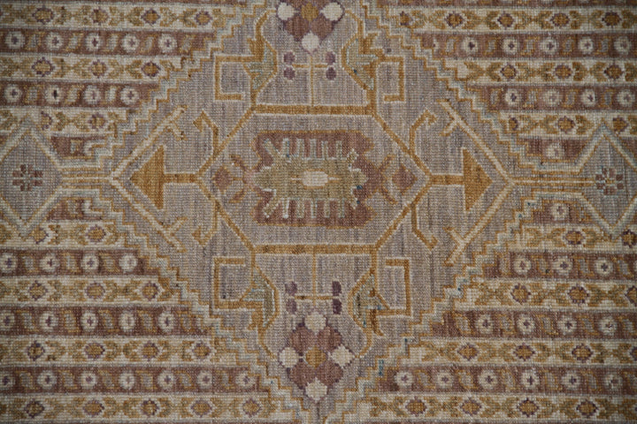 9'x10' Ariana Traditional Medallion Bakhshayish Design Hand Knotted Area Rug
