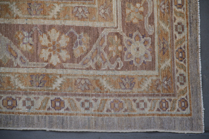 9'x10' Ariana Traditional Medallion Bakhshayish Design Hand Knotted Area Rug