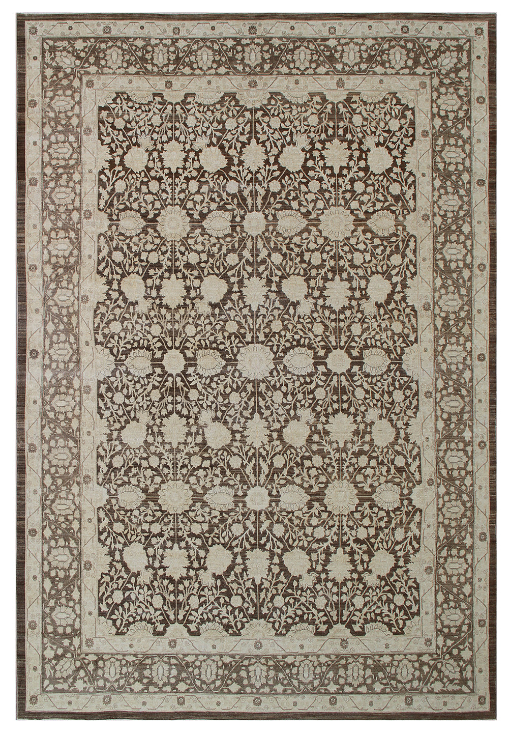 10'x14' Very Fine Tabriz Design Ariana Traditional Rug