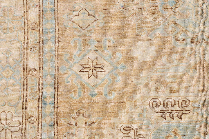 5'x7' Ariana Traditional Hand Knotted Medium Caucasian Geometric Design Rug