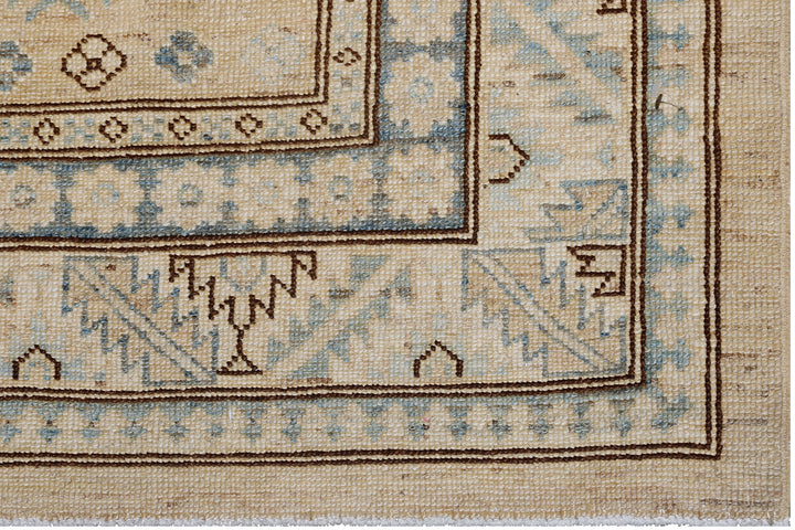 5'x7' Ariana Medium Traditional Kazak Design Hand Knotted Wool Rug
