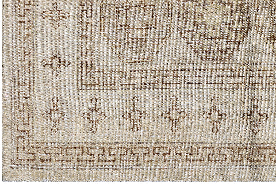 4'x6' Ariana Traditional Geometric Khotan Design Rug