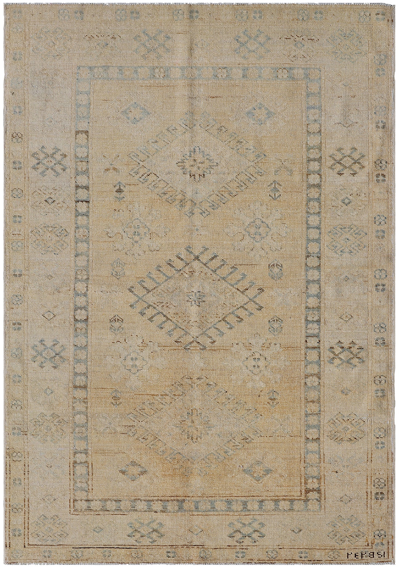 3'x5'Ariana Traditional Caucasian Geometric Hazara Rug
