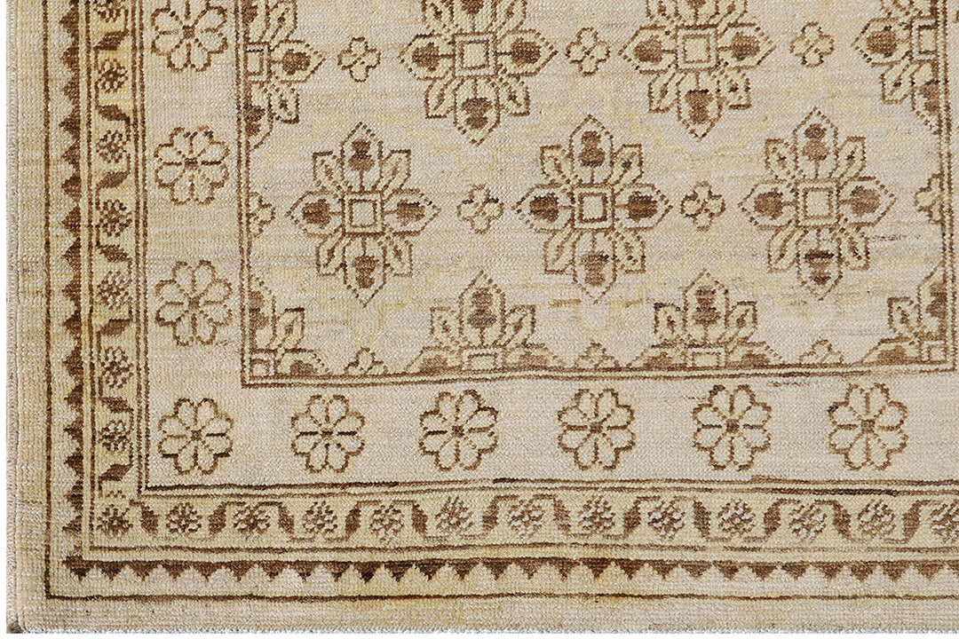 3'x5' Ariana Small Traditional Khotan Design Hand Knotted Wool Rug