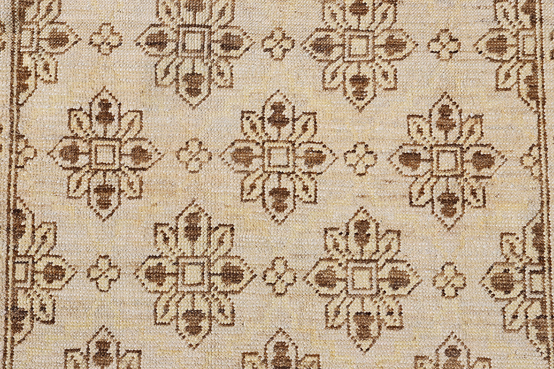 3'x5' Ariana Small Traditional Khotan Design Hand Knotted Wool Rug
