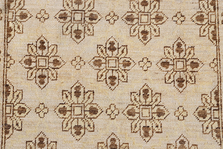 3'x5' Ariana Small Traditional Khotan Design Hand Knotted Wool Rug