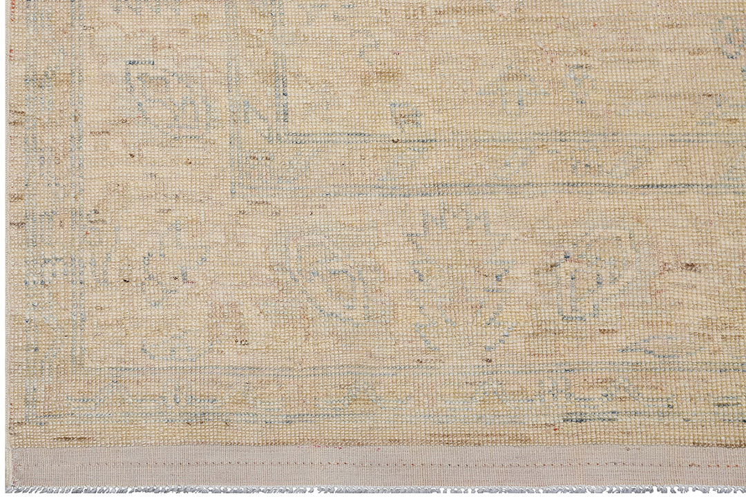 5'x7' Ariana Hand Knotted Transitional Khotan Design Wool Rug