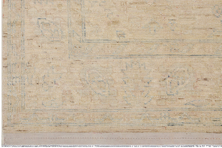 5'x7' Ariana Hand Knotted Transitional Khotan Design Wool Rug