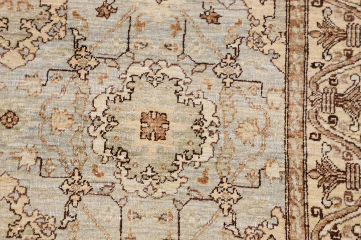5'x7' Small Ariana Traditional Agra Design Hand Knotted Wool Rug