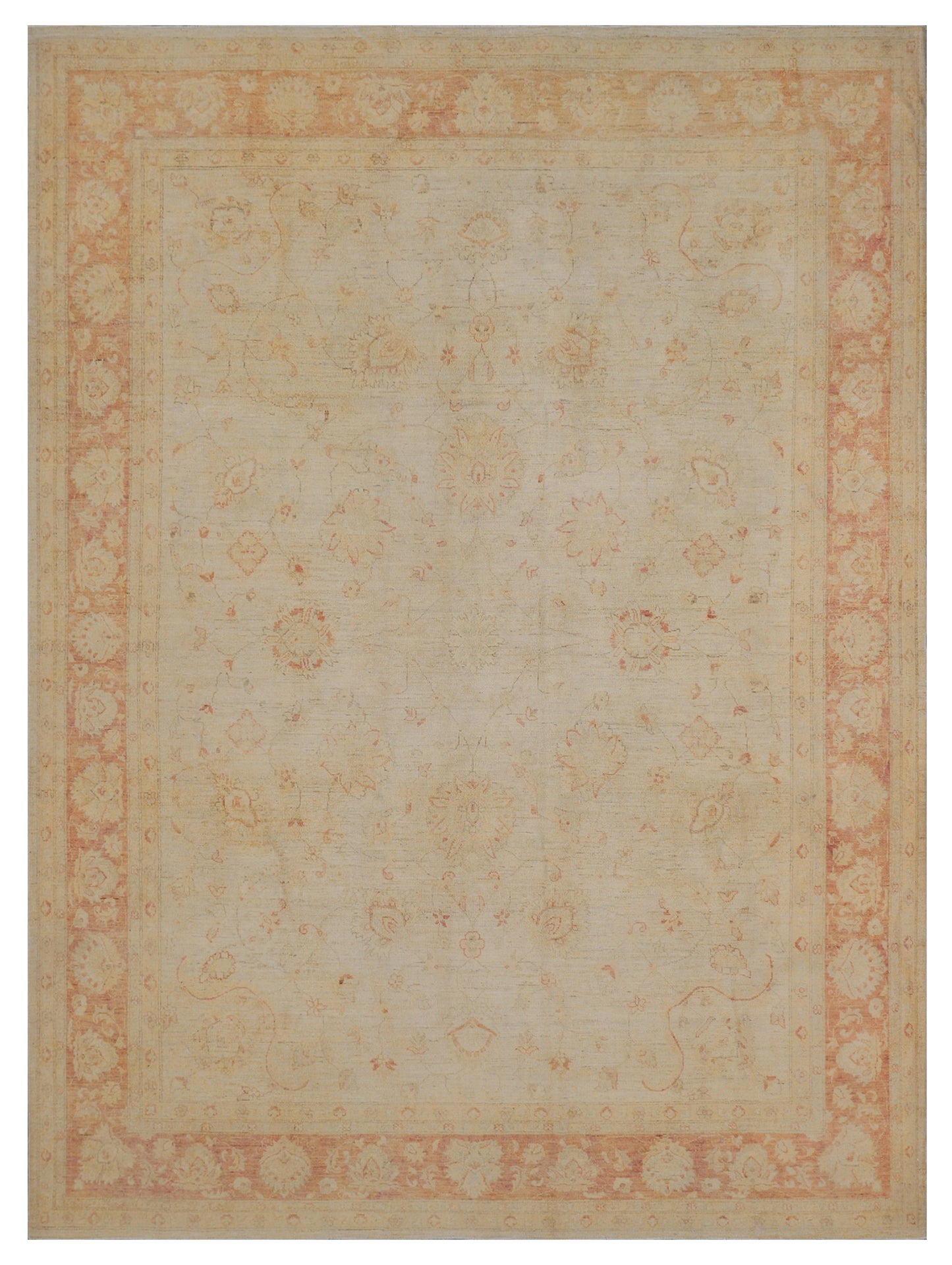 12'x9' Ariana Traditional Agra Design Rug