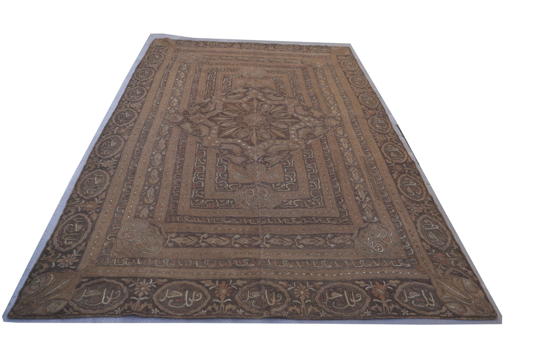 19th Century Ottoman Turkish Tuğra Embroidery