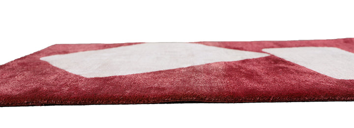 2' x 3' Hand-Knotted Silk & Wool Rug | Ariana Modern Custom Tibetan Weave