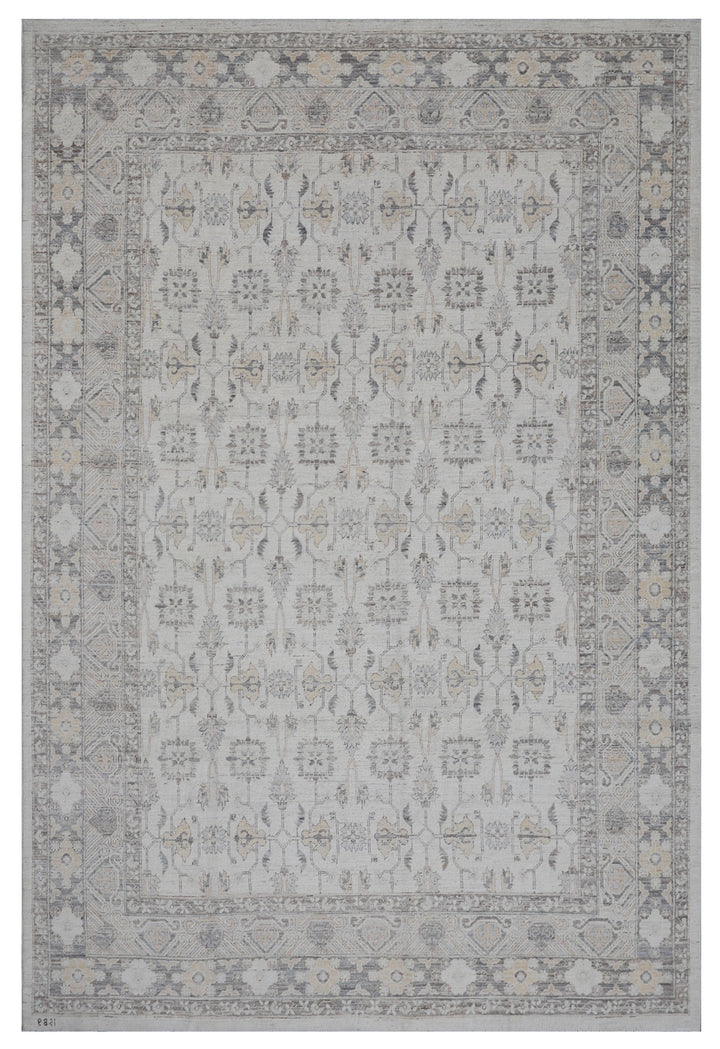 12'x9' Ariana Transitional Geometric Design Rug